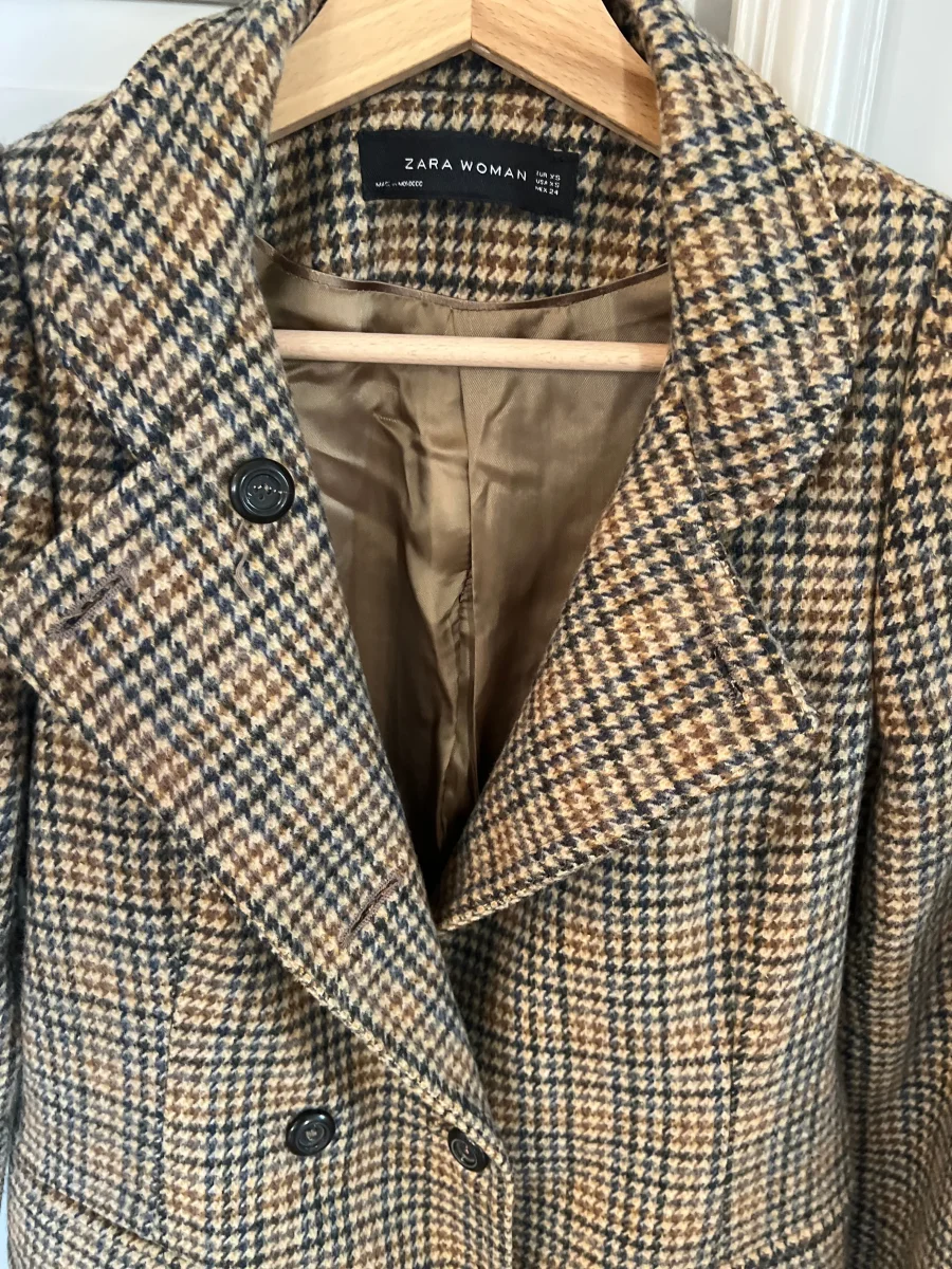 Manteau Zara Pied de Poule – Image 3