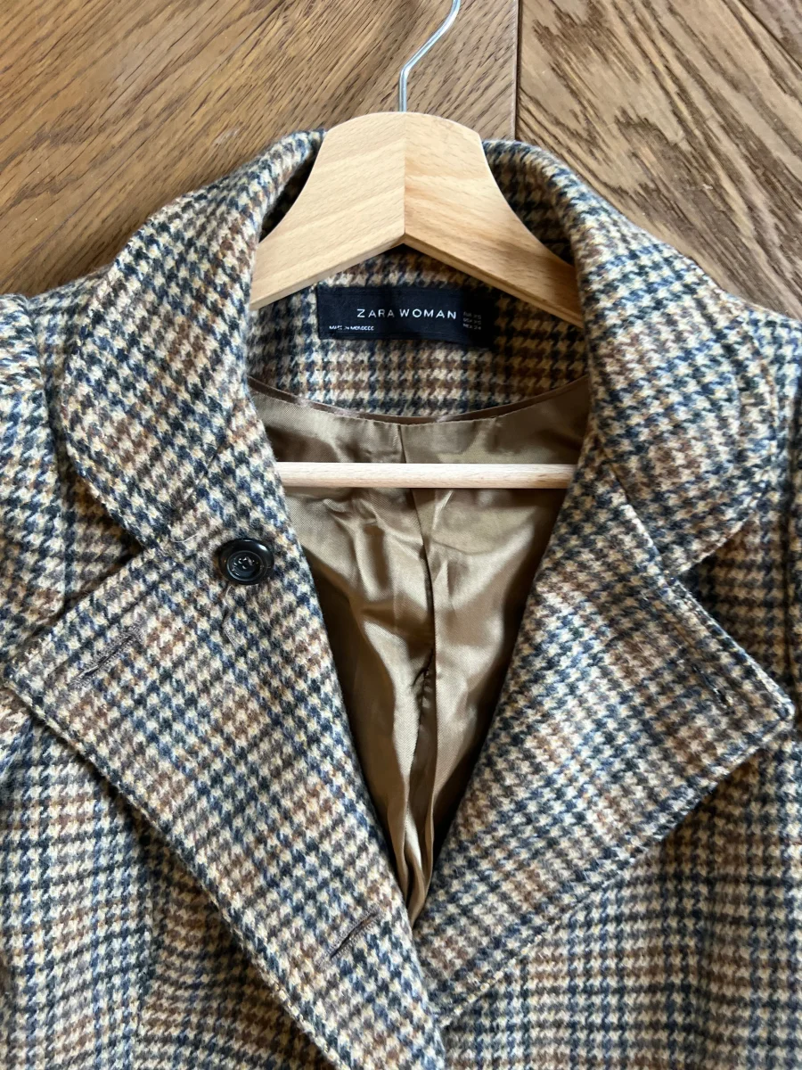 Manteau Zara Pied de Poule – Image 6