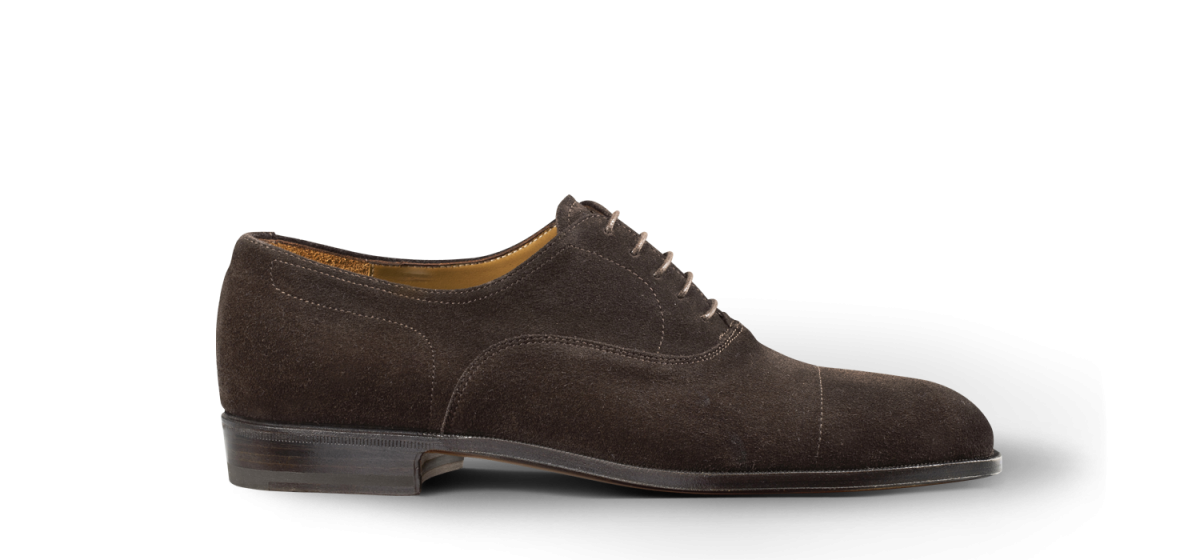 Oxford veau velours chocolat – Image 4