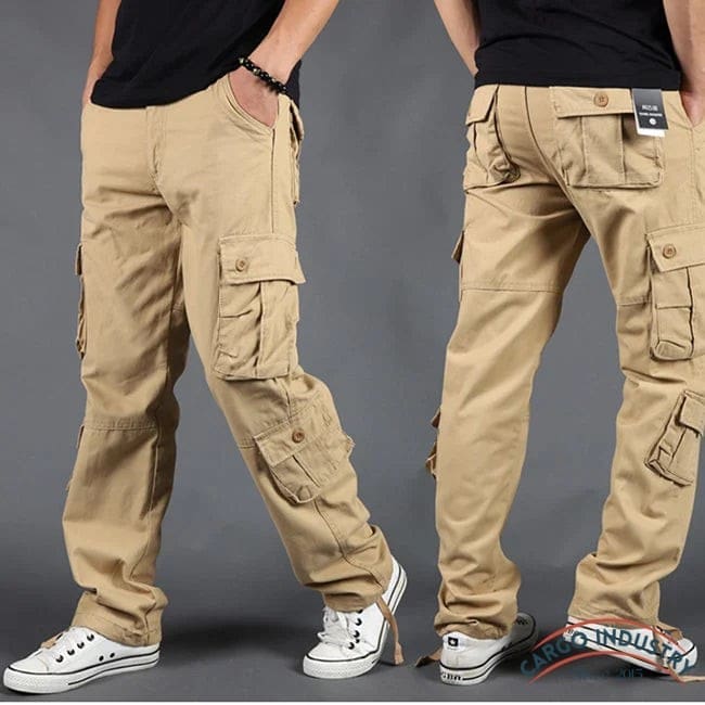 Pantalon Cargo Homme Casual Classique – Image 8