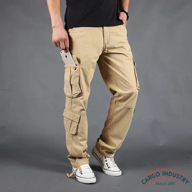 Pantalon Cargo Homme Casual Classique – Image 4