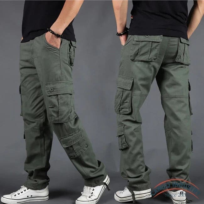 Pantalon Cargo Homme Casual Classique – Image 7