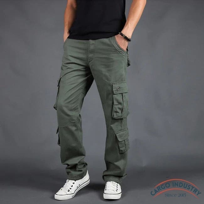 Pantalon Cargo Homme Casual Classique – Image 5