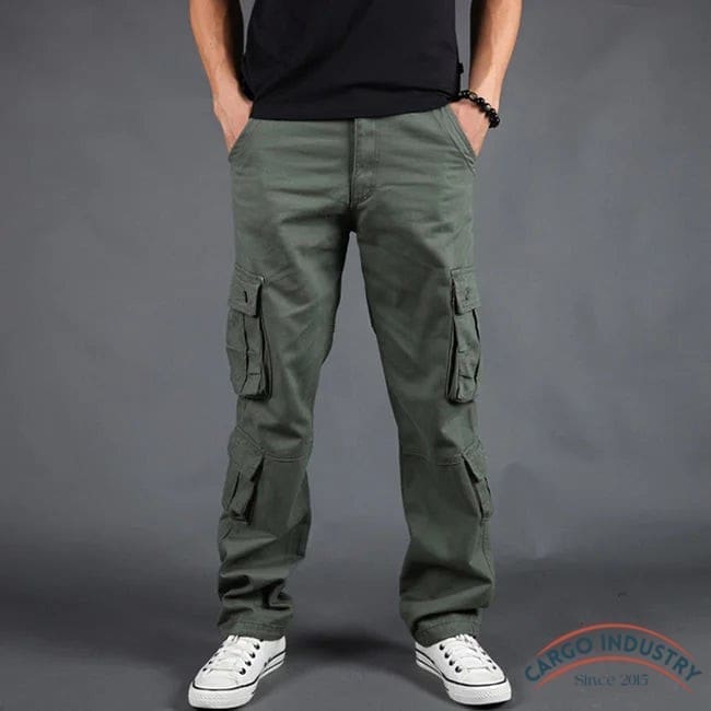 Pantalon Cargo Homme Casual Classique