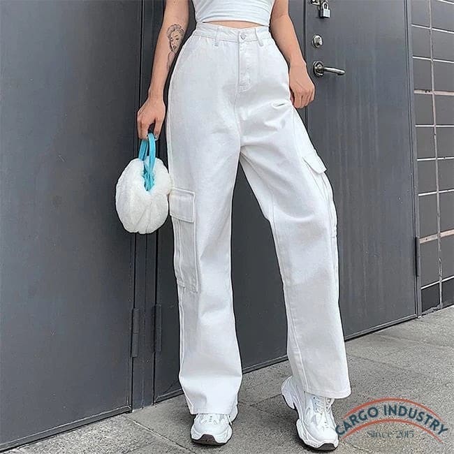 Pantalon Cargo Femme En Twill – Image 4