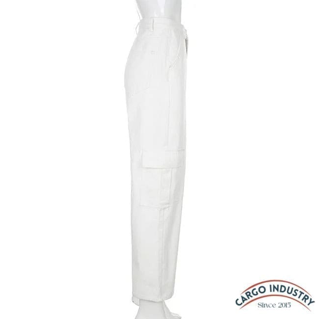 Pantalon Cargo Femme En Twill – Image 9