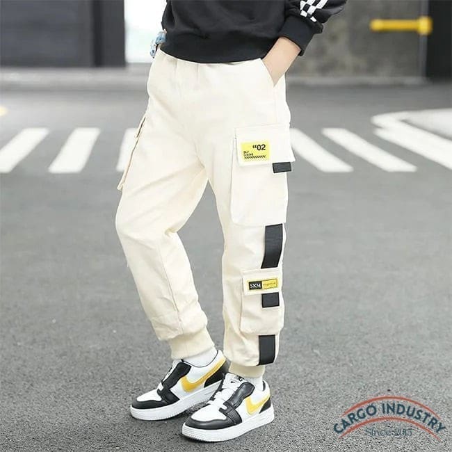 Pantalon Cargo Garçon Streetwear Sobiru – Image 5