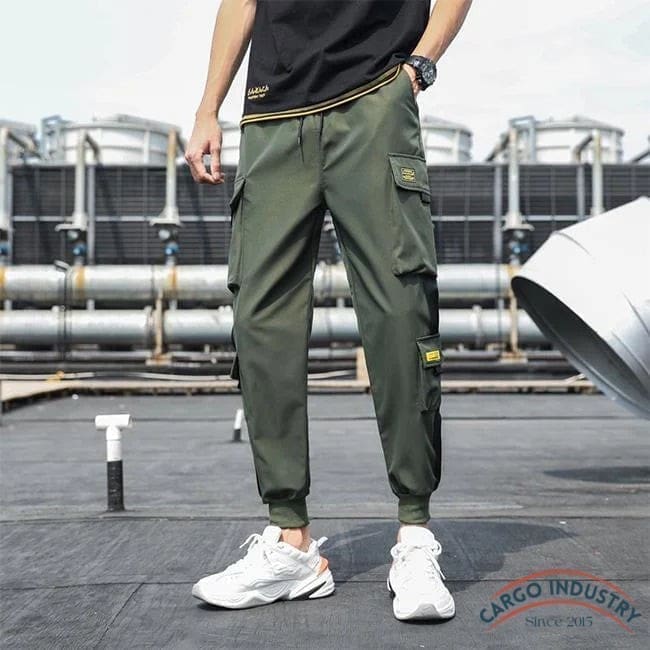 Pantalon Cargo Homme Streetwear Sobiru – Image 4