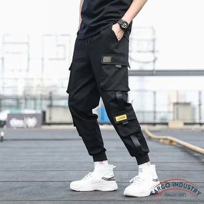 Pantalon Cargo Homme Streetwear Sobiru – Image 3
