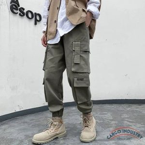 Pantalon Cargo Kaki