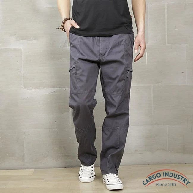Pantalon Cargo Homme Large Classique – Image 5