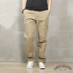 Pantalon Cargo Homme Large Classique