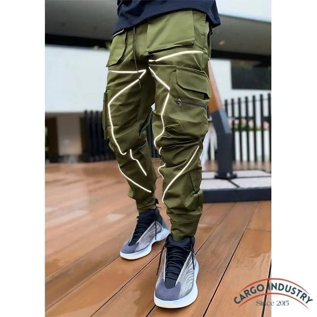 Pantalon Cargo Ligne Réfléchissante – Image 9