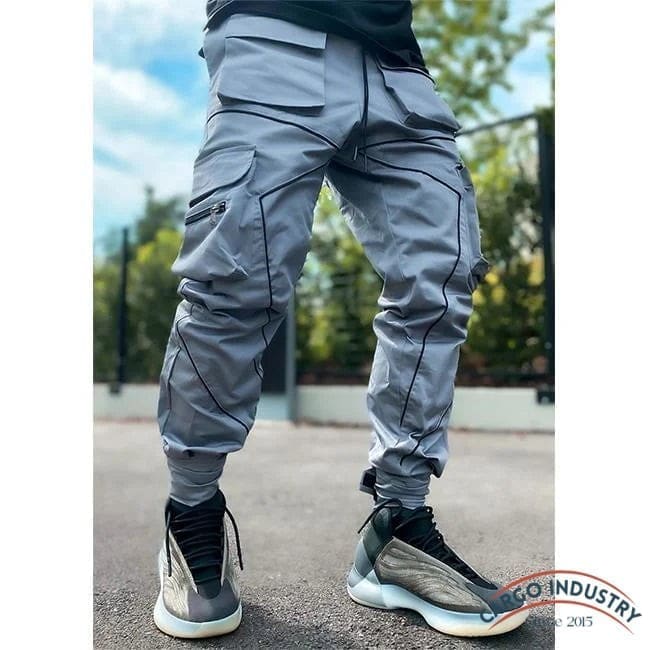 Pantalon Cargo Ligne Réfléchissante – Image 5