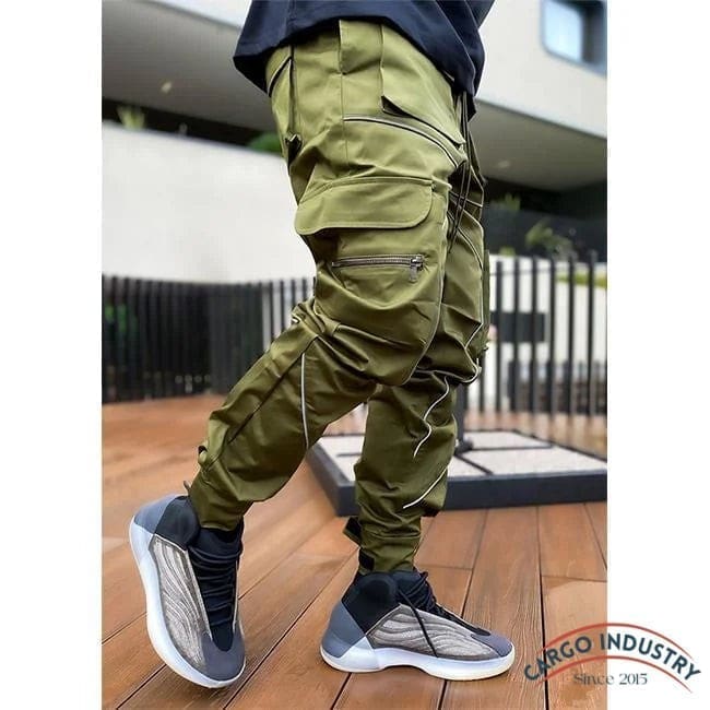 Pantalon Cargo Ligne Réfléchissante – Image 7
