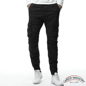 Pantalon Cargo Homme Casual Slim