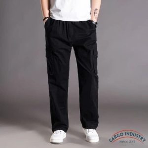 Pantalon Cargo Homme Souple Large