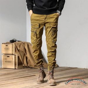 Pantalon Cargo Homme Tactique Y2K