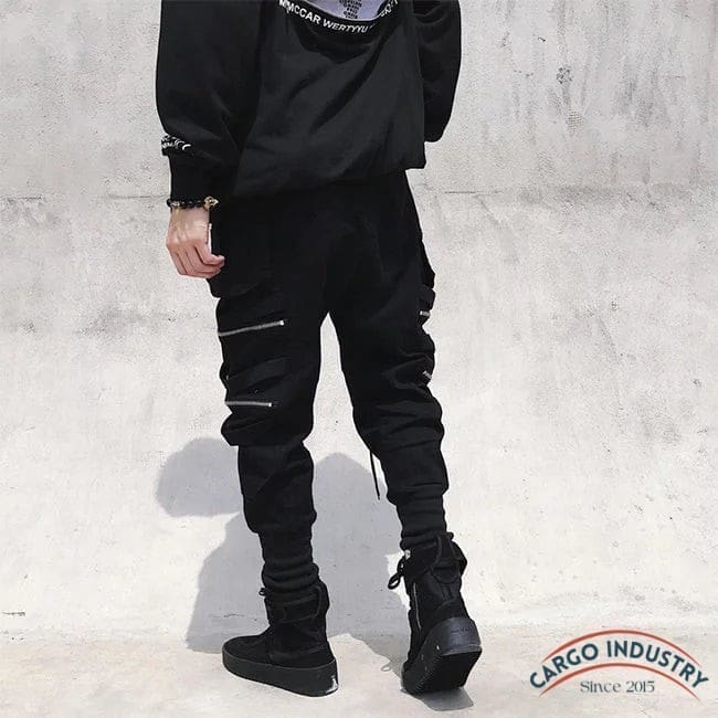 Pantalon Cargo Poches Zippées – Image 6