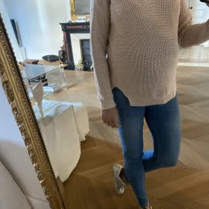 Pull Vila Beige irisé