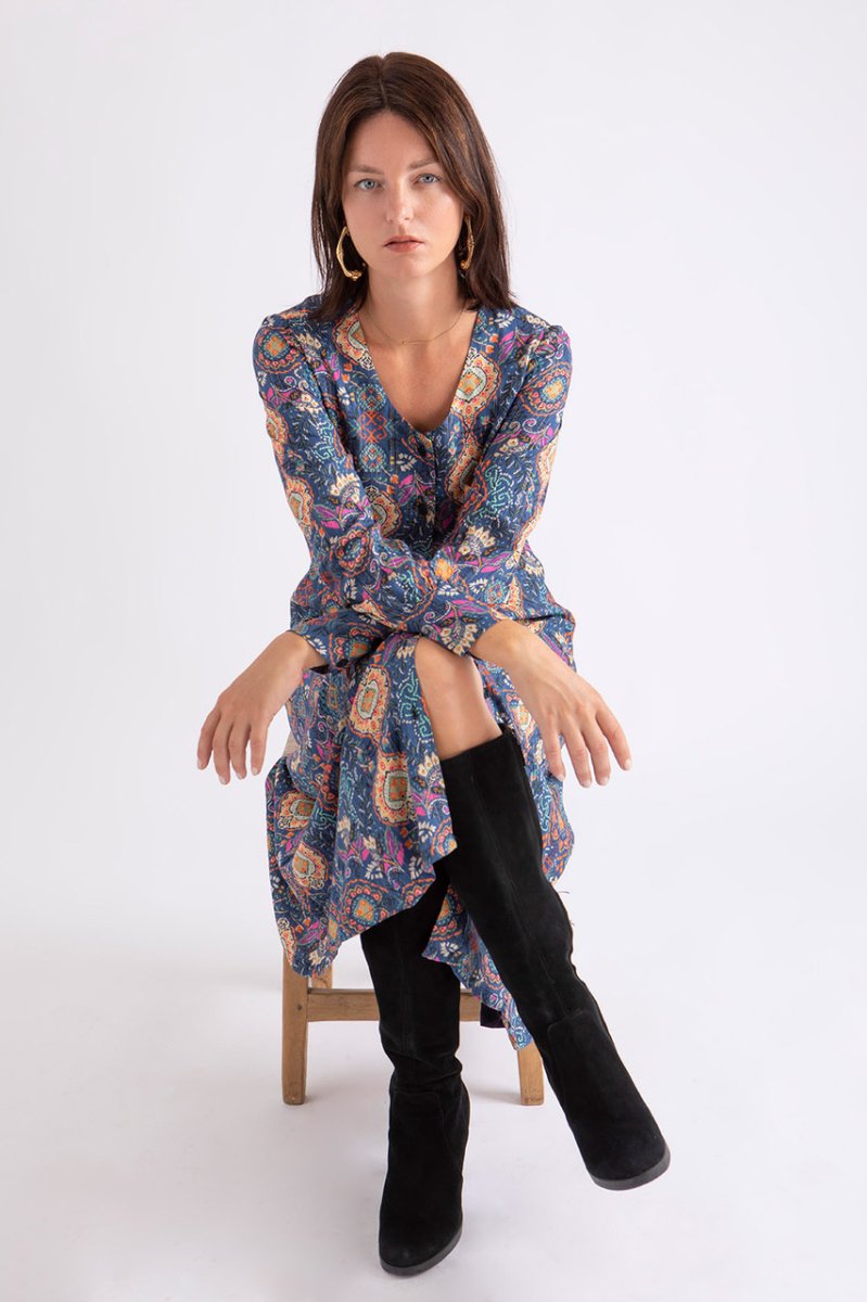 Robe Félicie à manches longues – Image 5