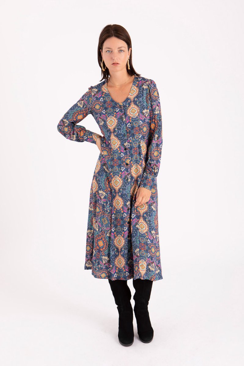 Robe Félicie à manches longues – Image 3