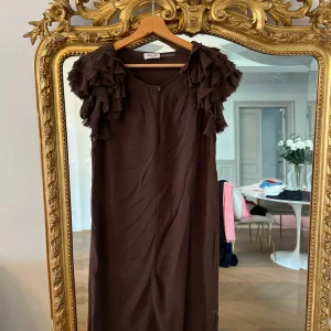 Robe marron Laurence Doligé