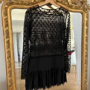Robe Maje transparence noire