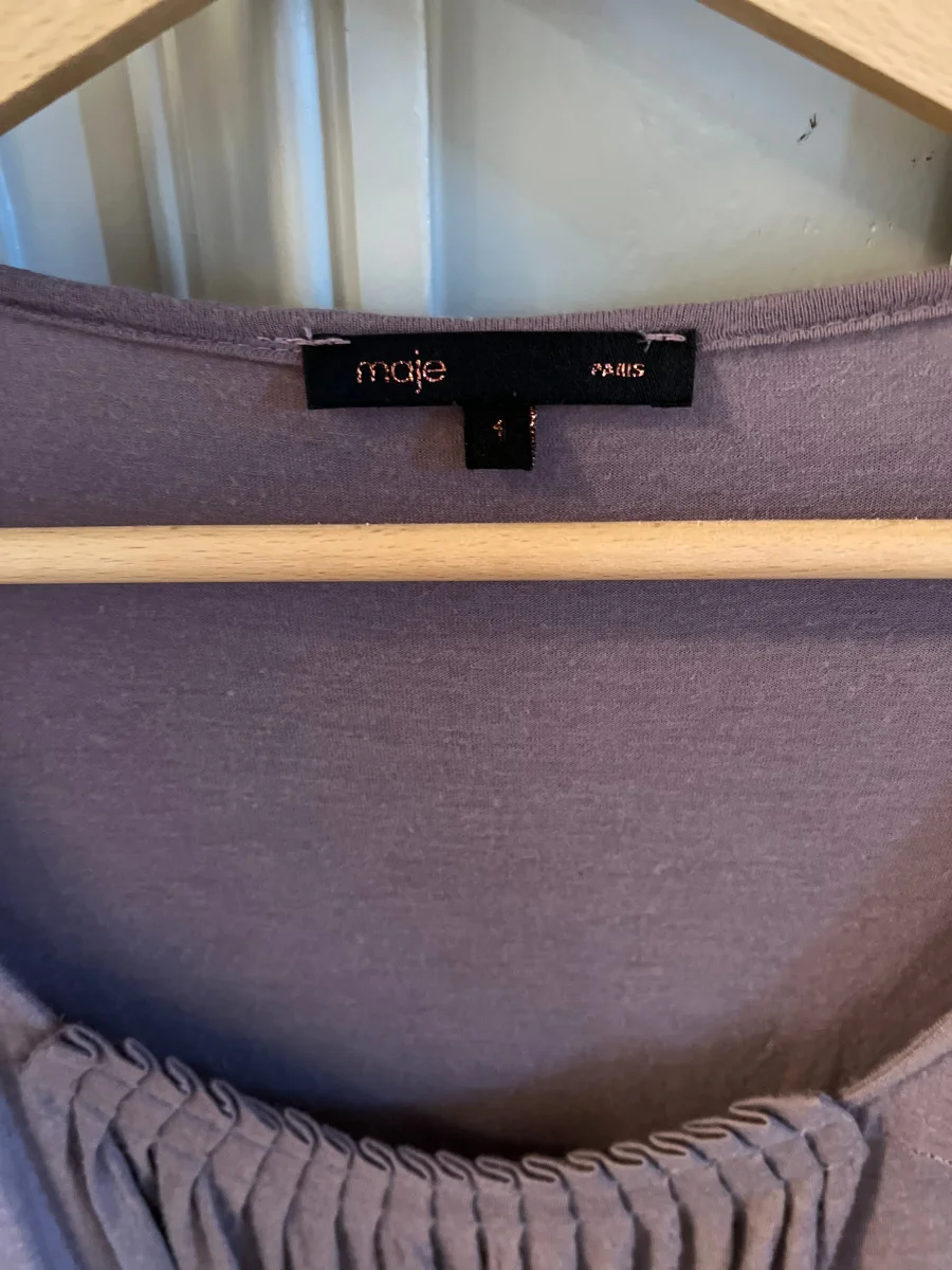 Robe Maje vieux rose – Image 4