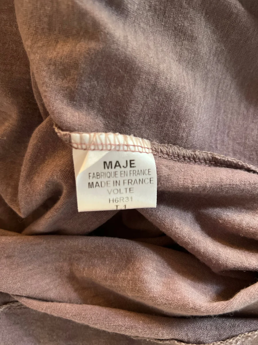Robe Maje vieux rose – Image 5