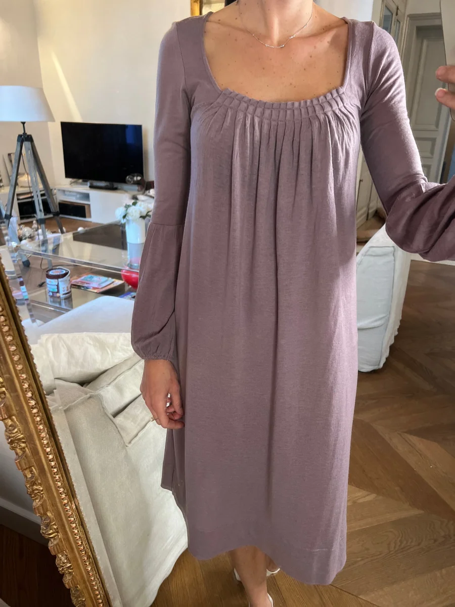 Robe Maje vieux rose – Image 6