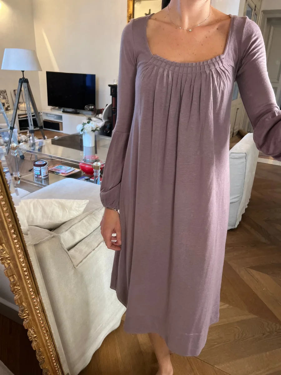 Robe Maje vieux rose – Image 8