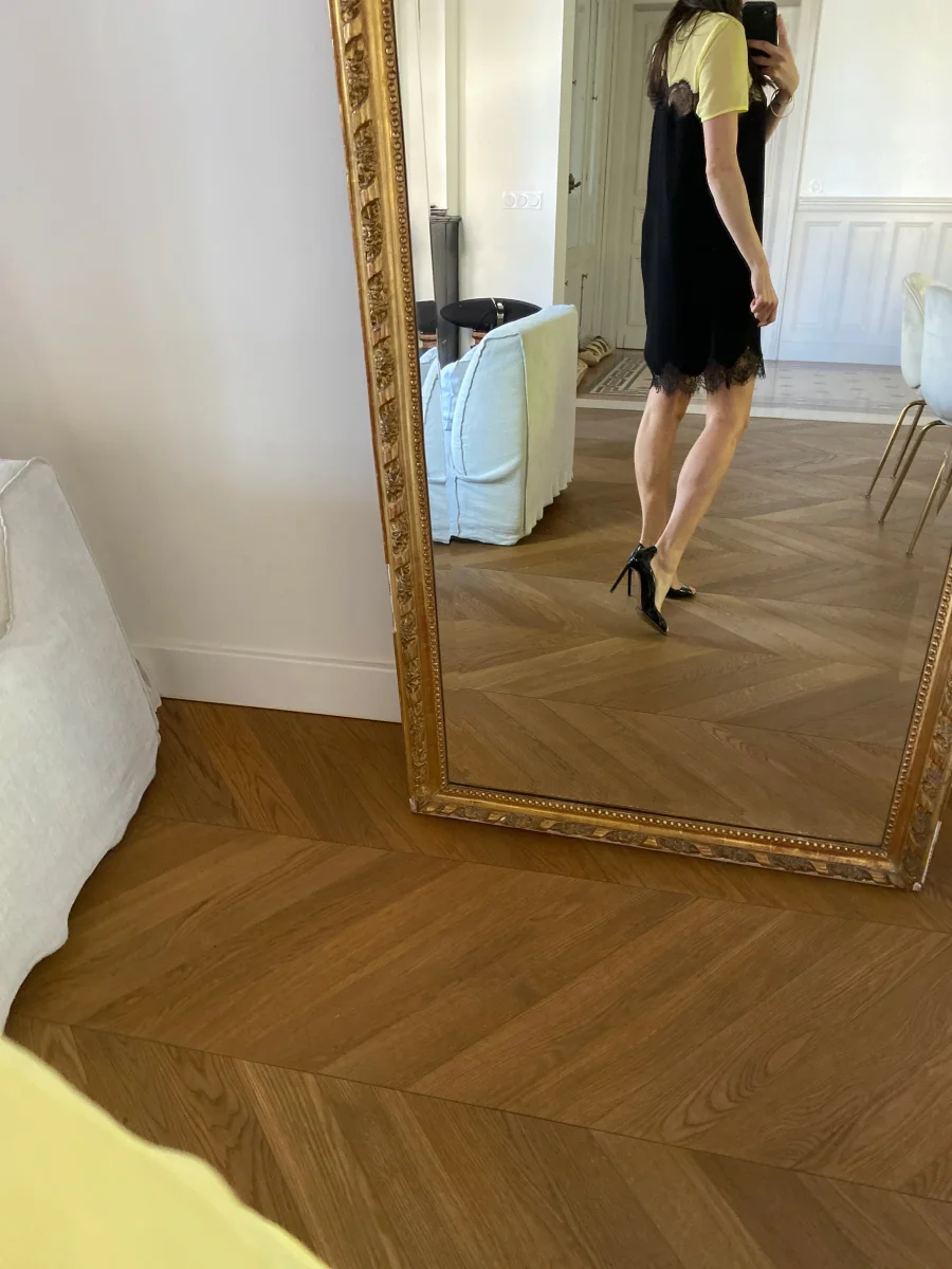 Robe Sandro Jaune et noire – Image 7