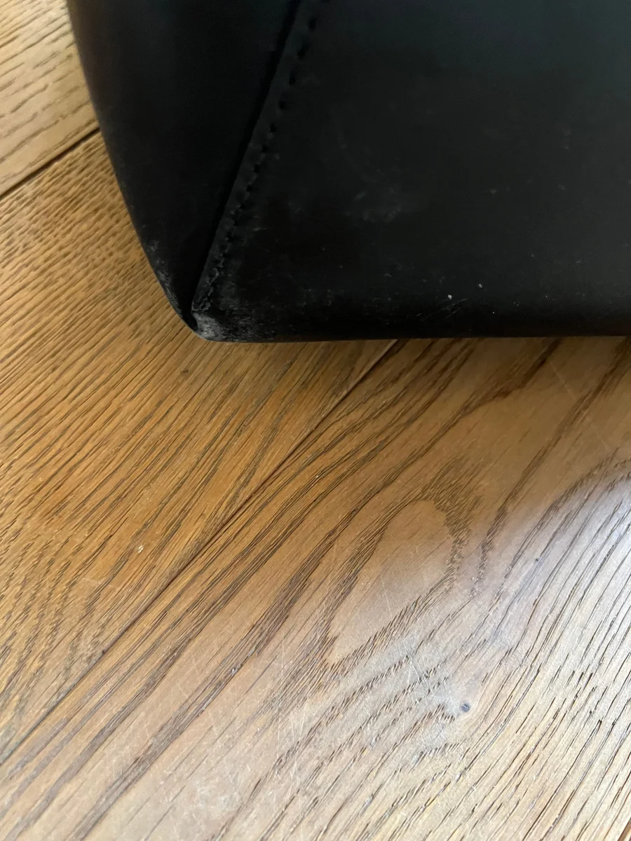 Sac Mansur Graviel noir et bleu – Image 7