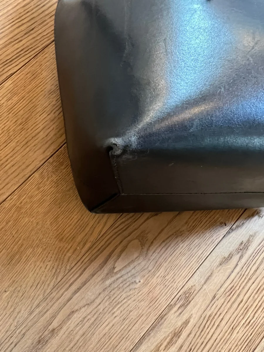 Sac Mansur Graviel noir et bleu – Image 8