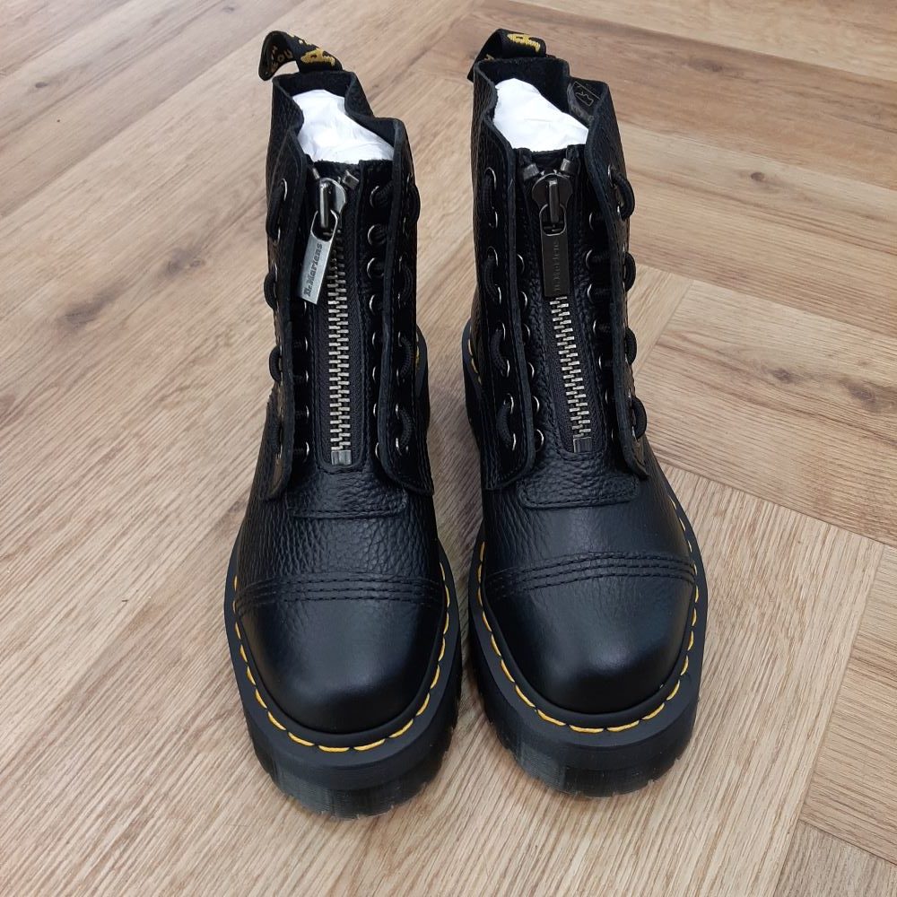 Boots Plateformes Sinclair Black – Image 4