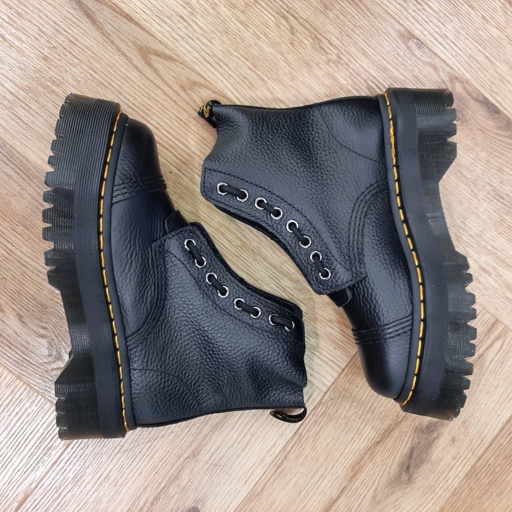 Boots Plateformes Sinclair Black – Image 5