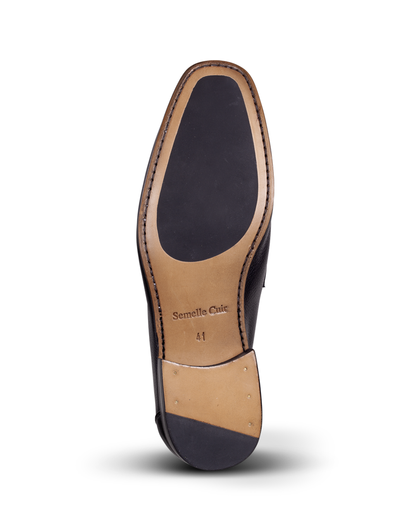 Devon veau velours bleu marine – Image 5