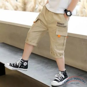 Short Cargo Pour Garcon Long