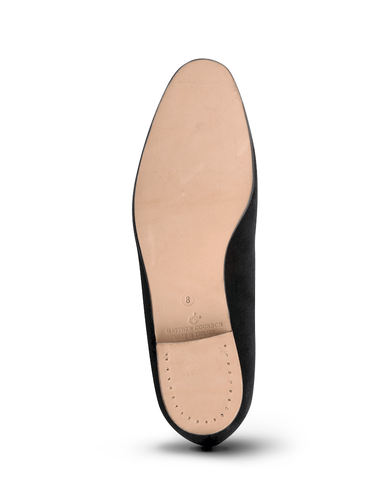 Velours uni noir – Image 5