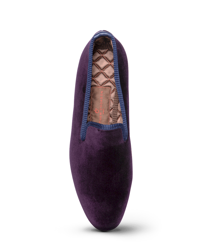 Velours uni violet – Image 2