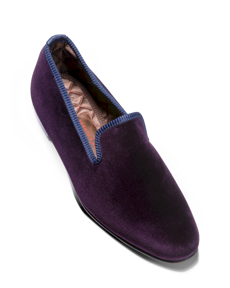 Velours uni violet – Image 3
