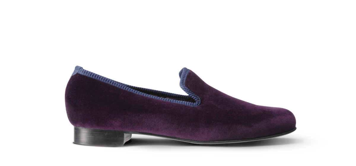 Velours uni violet – Image 4
