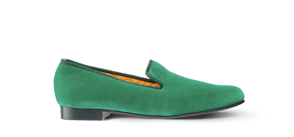 Velours uni pomme – Image 4