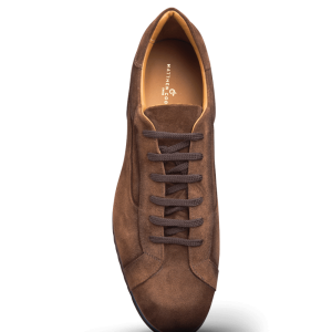 Wengen V camel en daim