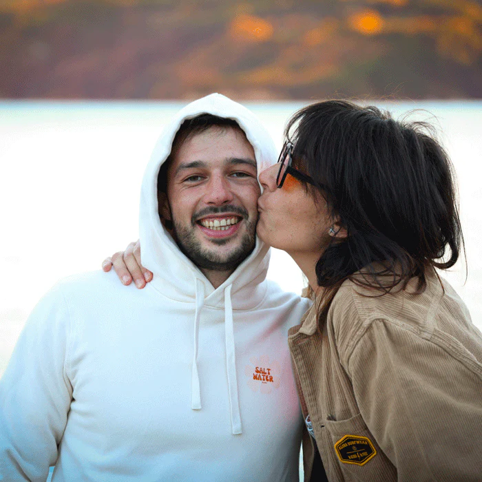 Sweat à capuche unisexe Salt water – Image 7