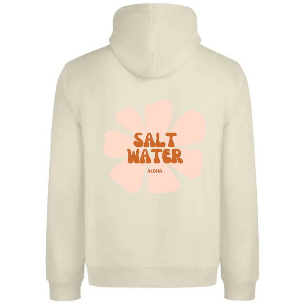 Sweat à capuche unisexe Salt water – Image 2