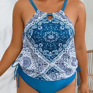 Tankini Bandeau Grande Taille