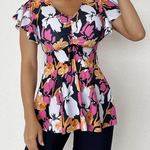 Tankini Manche Courte