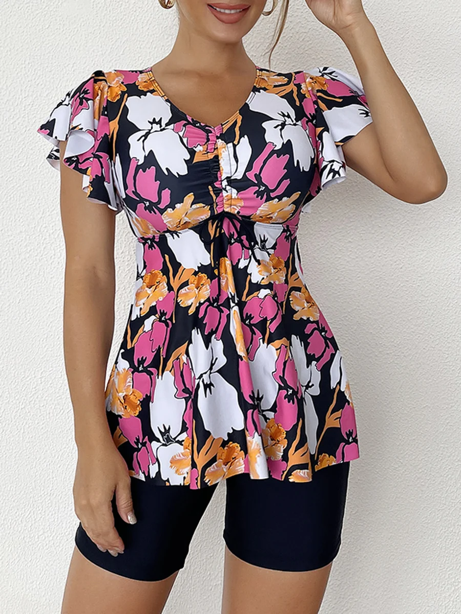 Tankini Manche Courte